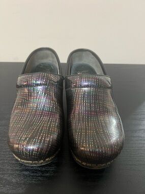 Dansko Pro XP Clogs Multi Color Stripes Size 7US/37EU
